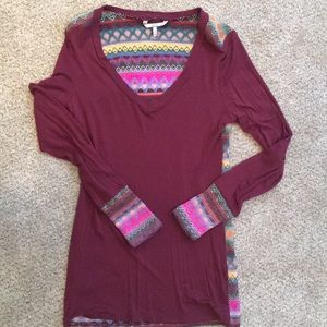 Buckle BKE long sleeve shirt size medium